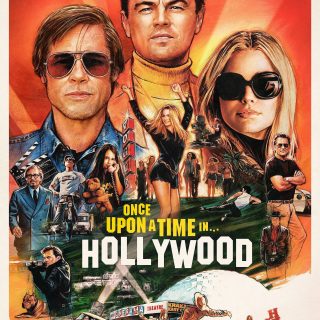Poster for the movie "Once Upon a Time in Hollywood"