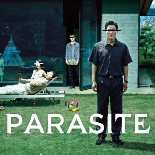 Poster for the movie "Parasite"