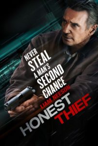 Poster for the movie "Honest Thief"