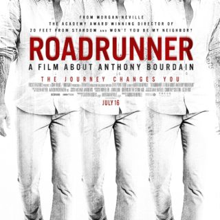 Poster for the movie "Roadrunner: A Film About Anthony Bourdain"