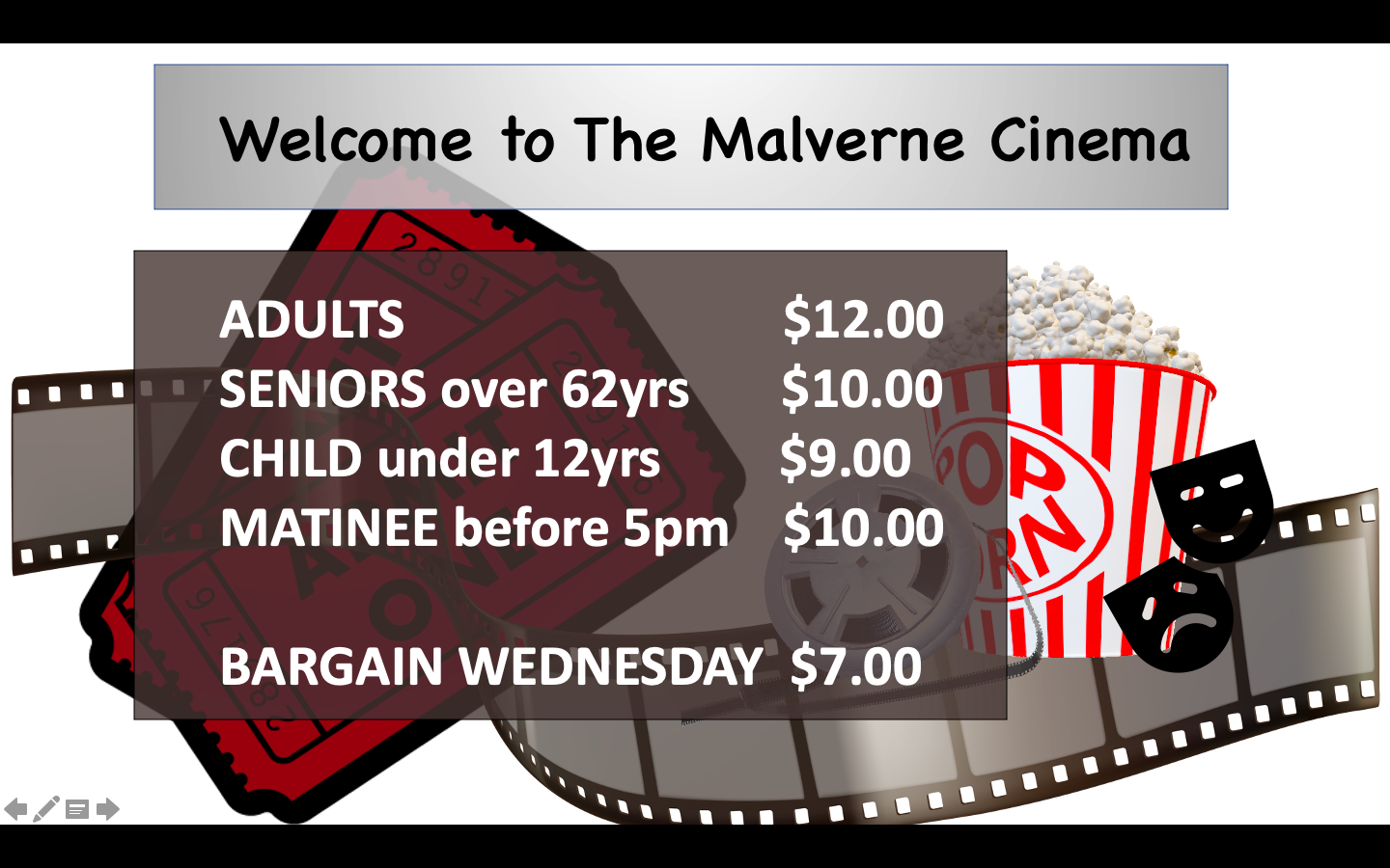 Malverne Cinema - Long Island Mainstream, Independent & Foreign Films