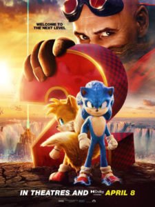 Poster for the movie "Sonic the Hedgehog 2"