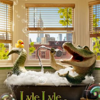 Poster for the movie "Lyle, Lyle, Crocodile"