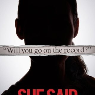 Poster for the movie "She Said"
